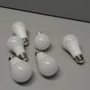 Dimmable Light Bulb, 100 Watt Equivalent LED Bulbs, E26 14W 1600LM 5000K Daylight White A19 Lightbulbs, 80+ CRI, 15,000 Hour Lifespan - 6 Pack