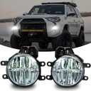 Led Fog Lights Fit for 16-21 Toyota Tacoma,for 14-21 Tundra,for 14-16 Corolla,for 14-18 Highlander/Kluger/4Runner,for 16-18 RAV4,Fit for 14-15 Lexus RX350 RX450h,Upgrade and Modified Led Fog Lamps
