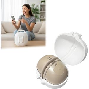 Breast Pump Case for Eufy S1 Pro, for Eufy E10, for Eufy E20, Keep The Pump Upright to Prevent Leakage, Suitable for Placement Between Uses, Easy Carrying, Postpartum Gift (Covered Style) (White)