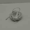 KINGLAKE 66 Feet White Sturdy Plastic Coated Garden Wire 2mm Plant Twist Tie