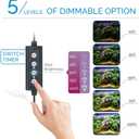 hygger Advanced LED Aquarium Light with Timer, 24/7 Lighting Cycle & DIY Mode, Full Spectrum Fish Tank Light for 48-54 in Freshwater Planted Tank