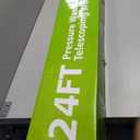 Realyou 24 FT Pressure Washer Telescoping Wand with Pressure Washer Extension Wand, Gutter Cleaner Tool, 5 Spray Nozzle Tips, 2 Hose Adapters, Support Belt and Bursh Head