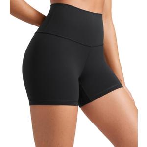 CRZ YOGA Butterluxe Biker Shorts 4'' - High Waisted Booty Workout Volleyball Yoga Womens Spandex, XS