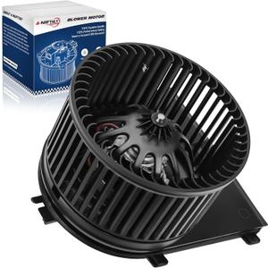 AC Blower Motor Fan Fits for 1999-2009 Volkswagen VW Jetta TDI, 1999-2007 Golf, 1998-2010 Beetle, 2000-2006 Audi TT Quattro, Porsche Cayman, HVAC Heater Blower Motor Front, 700158, 1J1819 021C