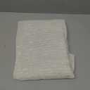 Clean Window Textured Slub Stripe Anti-Dust Allergy/Pet Friendly Sheer Curtain Panel, Linen, 52" W x 84" L (1 Panel)