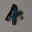 Heat Gun 350W with Dual Temp 392F & 662F and 2 Nozzles, Fast Heat Hot Air Gun with Overload Protection, 6.56Ft Long Cable for Crafting, Shrink Tubing, Vinyl Wrap, Epoxy