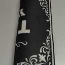 Shoes Off Doormat Funny Please Take Off Your Shoes Door Mat Indoor and Outdoor Personalized Mats Anti-Slip Novelty Gift Mat 30x17 Inch (Black)