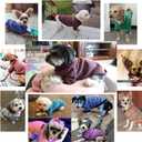 CHBORLESS Pet Dog Classic Knitwear Sweater Warm Winter Puppy Pet Coat Soft Sweater Clothing for Small Dogs (XS, Brown)