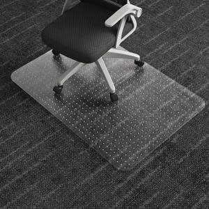 Office Chair Mat for Carpet Floor, Heavy Duty Desk Chair Mat for Low/No Pile Carpeted Floors, Anti Slip Carpets Protector for Home Office (48" x 30")