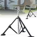 Heavy Duty 5th Wheel Tripod Stabilizer, Patented Design King Pin RV Tripod Stabilizer Adjustable from 34" to 59" for Easy Storage