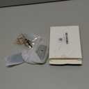 OLLEN TPU Key Fob Cover with Bling Ring, Fit for Toyota, Full Protection Soft TPU Key Case, 4 Button, with Ring, Black