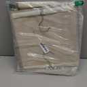 YOUDENOVA Hanging Closet Organizer, 6-Shelf Closet Hanging Storage with Side Pockets, Beige