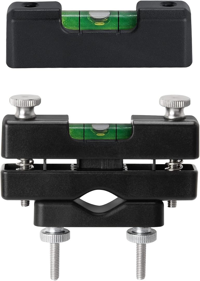 Pridefend Bubble Level, Scope Mounting Kit, Precision Scope Level Bubble Clip and Bubble Levels and Storage Case for Magnetic Universal Leveling Tool