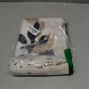 Omifly Beige Shower Curtain Cream Tan Floral 60Wx72L Taupe Brown Silhouette Flower Boho Wildflower Leaves Plants Botanical Vintage Bathroom Set 12 Plastic Hooks Waterproof Toilet Accessories Decor