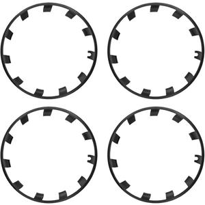 for Tesla Model Y 21 Inch Wheel Rim Protector Hubcaps Uberturbine Wheels Rim Cover Tire Trim Rings Matte Black 4Pcs Model Y Accessories