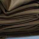 Woaboy Back Tab & Rod Pocket Velvet Curtains 90 Inches Long 2 Panels Set, Brown Classical Thermal Insulated Light Blocking Window Drapes for Bedroom Living Room Nursery Privacy, W52 x L90