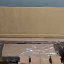 Shower Bench for Inside Shower - Grey HDPE Shower Stool Waterproof - Spa Bathroom Seat Chair with Handle, Storage Shelf, Adjustable Feet - Indoor/Outdoor, Weather Resistant Brown