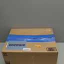 7 code Thicken & Sturdy Clear Shoe Storage Organizer with Magnetic Door, Stackable Boxes for Closet, Foldable Shoe Rack for Sneaker Boot Container, Plastic Shoe Cabinet Shoe Box 6 Pack, Black