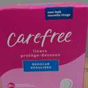 Carefree Panty Liners for Women, Regular, Unwrapped, Unscented, 120ct | Pantiliners, Carefree Liners, Daily Liners for Women, Light Periods and Leaks, 8-Hour Odor Control | 120 Ct  