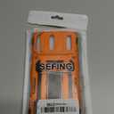 Orange Case Compatible with iPhone 17 Pro Max with Camera Protection & Stand, with Screen Protector, Military-Grade Drop Shockproof Protection Cover, for i Phone 17 Pro Max