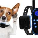 Upgraded Shock Collar for Dog, Dog Training Collar with Remote 3280FT, Haoteful Dog Shock Collar for Medium Small Dogs, Beep, Vibrating, Electric Shock, Security Lock, Waterproof & Rechargeable