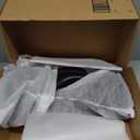 Ankis Knee High Boots Platform Boots for Women Chunky Heel Side Zipper Long GOGO Boots (9.5, Black Pu)