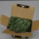 MIULEE Pack of 2 Spring Corduroy Decorative Throw Pillow Covers 18x18 Inch Soft Boho Striped Pillow Covers Modern Farmhouse Home Decor for Summer Sofa Living Room Couch Bed Moss Green