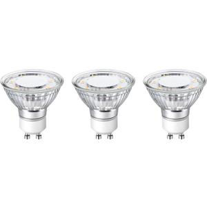 GU10 LED Light Bulbs Non-Dimmable, 2700K Soft Warm Light GU10 Bulb Replacement for Recessed Track Lighting, 4W LED Bulbs with 100°Flood Beam for Kitchen, Range Hood, Living Room, Bedroom, 10 Pack