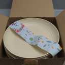 Homienly Wheat Straw Plates 8 PCS Unbreakable Dinner Plates - 10 inch Dishwasher & Microwave Safe Plastic Plates Reusable Lightweight Roud Plates, Plates for Kitchen, Dinner, Outdoor,Picnic (Beige)