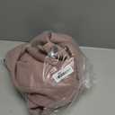 Allegra K Women's Single Breasted Long Outwear Winter Coat with Pockets, X-Small, Dusty Pink