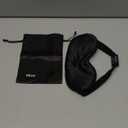 Blissy Silk Sleep Mask - Eye Sleeping Mask for Women & Men for Total Blackout - 100% Pure Mulberry Silk, 22 Momme 6a Fibers - Blindfold Sleep Mask Side Sleeper Eye Cover (Non Adjustable)