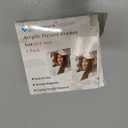 3x3 inch Acrylic Picture Frame 2 Pack, Squre Acrylic Photo Frame for Tabletop Display Simple Home Office Decor