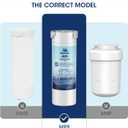 MARRIOTTO XWF Water Filter Replacement for GE XWF Refrigerator Water Filter, 3 Pack (Not XWFE)