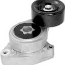Belt Tensioner Assembly with Pulley, Compatible with Honda Civic 2006-2015, Accord 2003-2007, CR-V 2002-2014, 2003-2011 Element Acura TSX, CSX, RDX, ILX, Replaces 31170RAAA01 31170PNA023