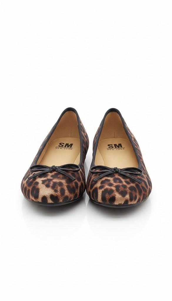 Women's Pepper Ballet Flat with Bow, Size 8