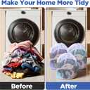 20 Pcs Mesh Laundry Bags Bulk with Drawstring 20 x 24'' Hanging Heavy Duty Medium Mesh Dry Cleaning Bag Machine Washable Large Net for Clothes,Sock,Bed Linen Dormitory Travelling Camping