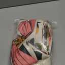 Boho Floral Shower Curtain with Tassels, Abstract Flower Tassel Shower Curtain for Bathroom 72x72 Inch Waterproof Fabric Set with 12 Hooks Bohemian Country Modern Bath Curtain Bathtub Decor