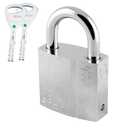 ENFORCER ABLOY 330-25 Padlock - High-Security Disc Tumbler Lock w/8mm Boron Steel Shackle - 1" Shackle Length - Anti-Tamper for Trucking, Rail - Bank-Safe Protection