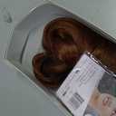26inch Synthetic Lace Front Wig Glueless Pre-Plucked Wig for Women Long Wavy Copper Brown 180% Density Natural Hairline Heat Resistant Wig for Everyday Wear