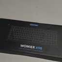 X98 Wireless Mechanical Keyboard, RGB Backlit Custom Gaming Keyboard with Number Pad, Tri-Mode BT5.0/ 2.4GHz/ USB-C, Gasket Structure, Hot Swappable Pre-lubed Linear Switch, Side Printed PBT Keycaps