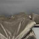 3PCS Wedge Pillow Set for After Surgery, Adjustable 9&12 Inch Bed Wedge Pillow for Sleeping, Incline Pillow Wedge for Headboard, Post Surgery, Acid Reflux, Neck&Back Support, Plush Brown