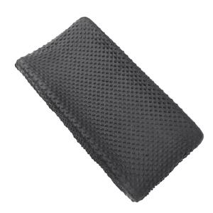 Aullar Solid Changing Table Pad Cover Cradle Sheet, Fits 32"/34''x16 Contoured Diaper Changing Pad, Ultra Soft Cozy Dots Plush Changing Table Covers, Breathable Wipeable Removable (Black)