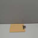 BAZIC Memo Size Hardboard Clipboard w/Sturdy Spring Clip (1-Pack)