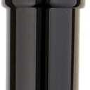 Conklin Toledo Fountain Pen in Black with Orange and White Ring Segments - Stub Nib - Premium Writing Instrument with Unique Design
