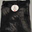 ANRABESS Women Athletic Dress Summer Tennis Workout Active Sports Mini Romper Dress Built in Shorts Travel Vacation Clothes (Medium, Black)