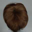 Hair Toppers for Women Hair Topper Short Pixie Cut Toppers Hair Pieces for Women with Thinning Hair Synthetic Toppers for Thin Hair Hair Topper Wiglets (Medium golden brown)