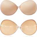 Premium Nipple Pads, Reusable & Washable Thin Nipple Cover, Premium Silicone Nipple Pads, Ultra Thin Nipple Cover, Self-Adhesive Nipple, Size D