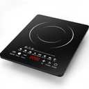 Portable Induction Cooktop 8 Cooking Modes, 2200W Electric Countertop Touch Panel with Timer, 8 Temp Levels, Low Noise Hot Plate Countertop Burner Stove