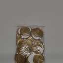 50 Pcs Wax Seal Stickers, Wedding Invitation Accessories Envelope Cards Seal Stickers, Vintage Wax Sealing for Wedding Anniversary Bridal Shower Christmas (Orange)