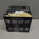 2 x 200" Halloween Spider Web + 59" Giant Spider Decorations, Triangular Huge Spiders Web and Hairy Scary Fake Spider, for Indoor Outdoor Porch Yard, Scary Haunted House Party, and Halloween Dcor